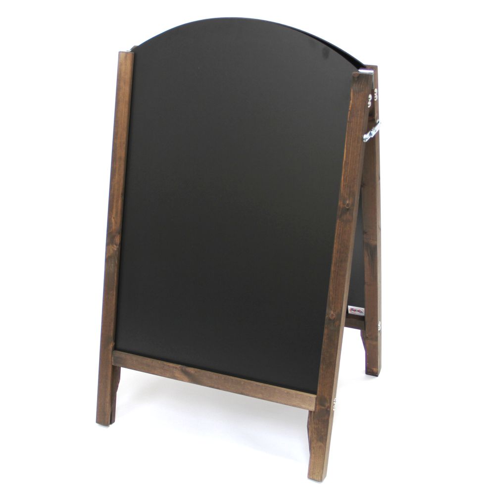 Wooden Eco A-boards Reversible Curved Panels